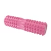 Cilindro Masajeador Foam Roller triangle 45 por 13 centímetros de color rosado