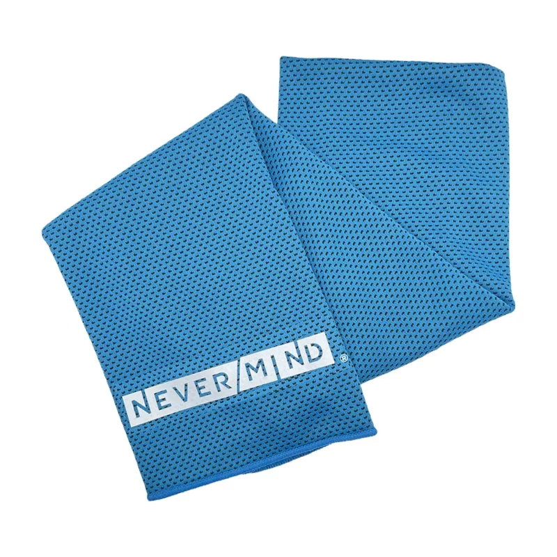 Toalla de enfriamiento de 100 por 30 cm color azul