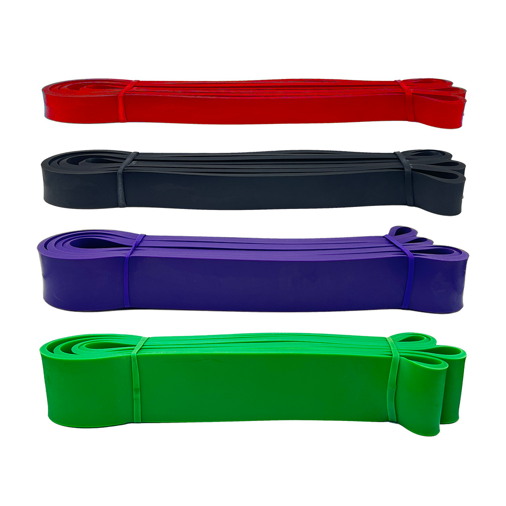 Pack de 4 power bands de diferentes resistencias y colores